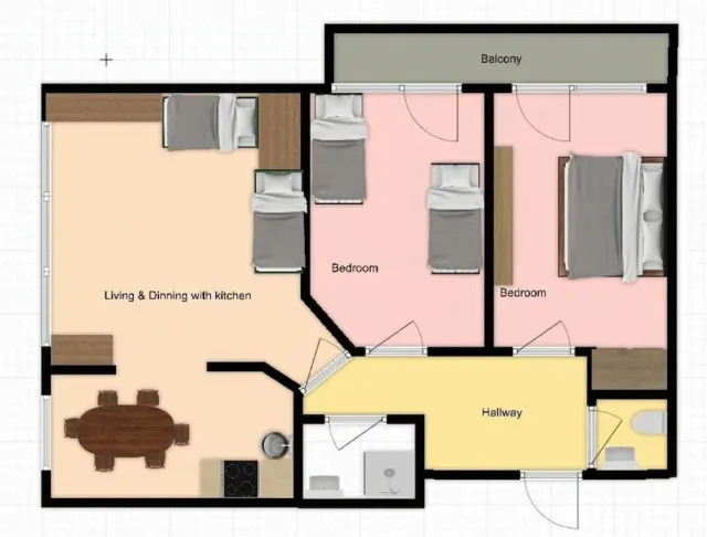 Billede av hotellet Apartment Lozenets, Sofia, Bulgaria - nummer 1 af 17