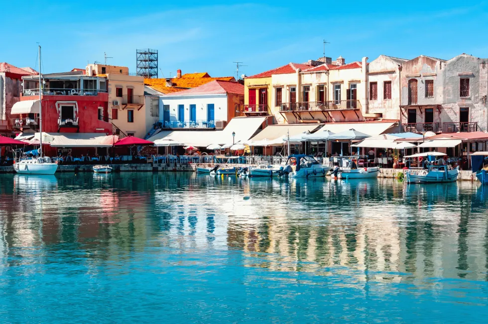 Den venetianske havn i Rethymnon 