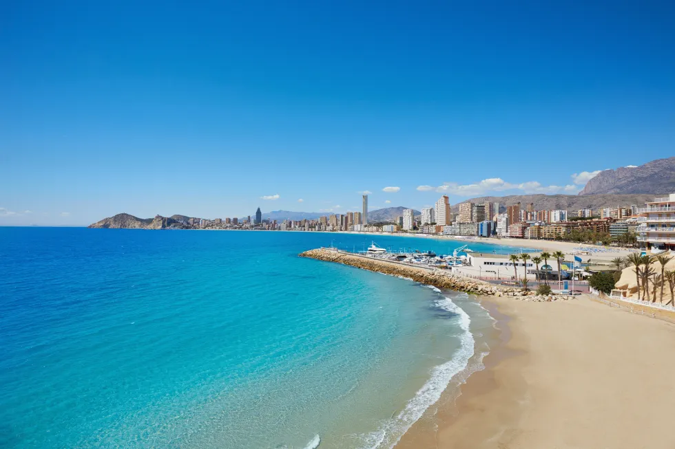 Poniente beach, Benidorm 