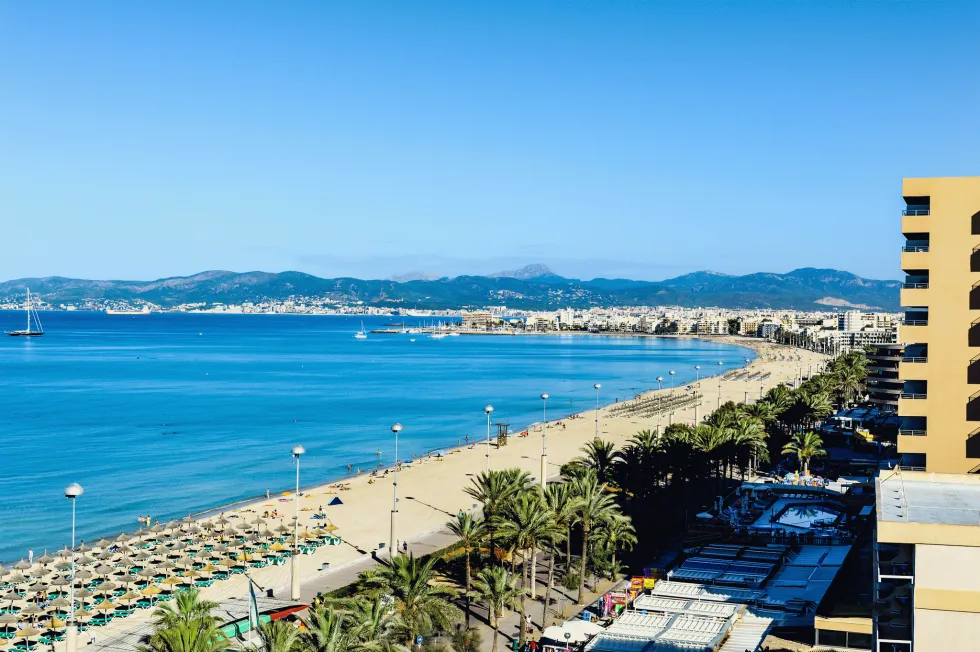 Morgenstemning, Playa de Palma 